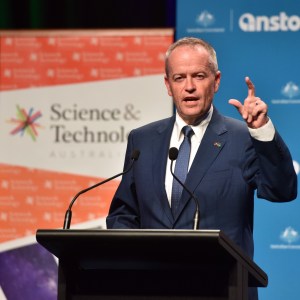 Shorten declares 3% GDP funding for Science if Labour is elected at next election.